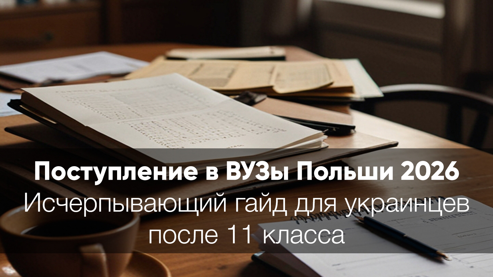Вступление в вузы Польши 2026: Полный пошаговый гайд для украинцев — от выбора профессии до первой лекции