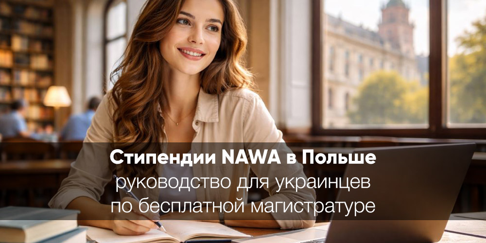 Стипендии NAWA для украинцев 2026: Полный гид по бесплатной магистратуре в Польше